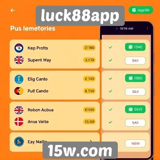 Luck88app e suas opções de pagamento